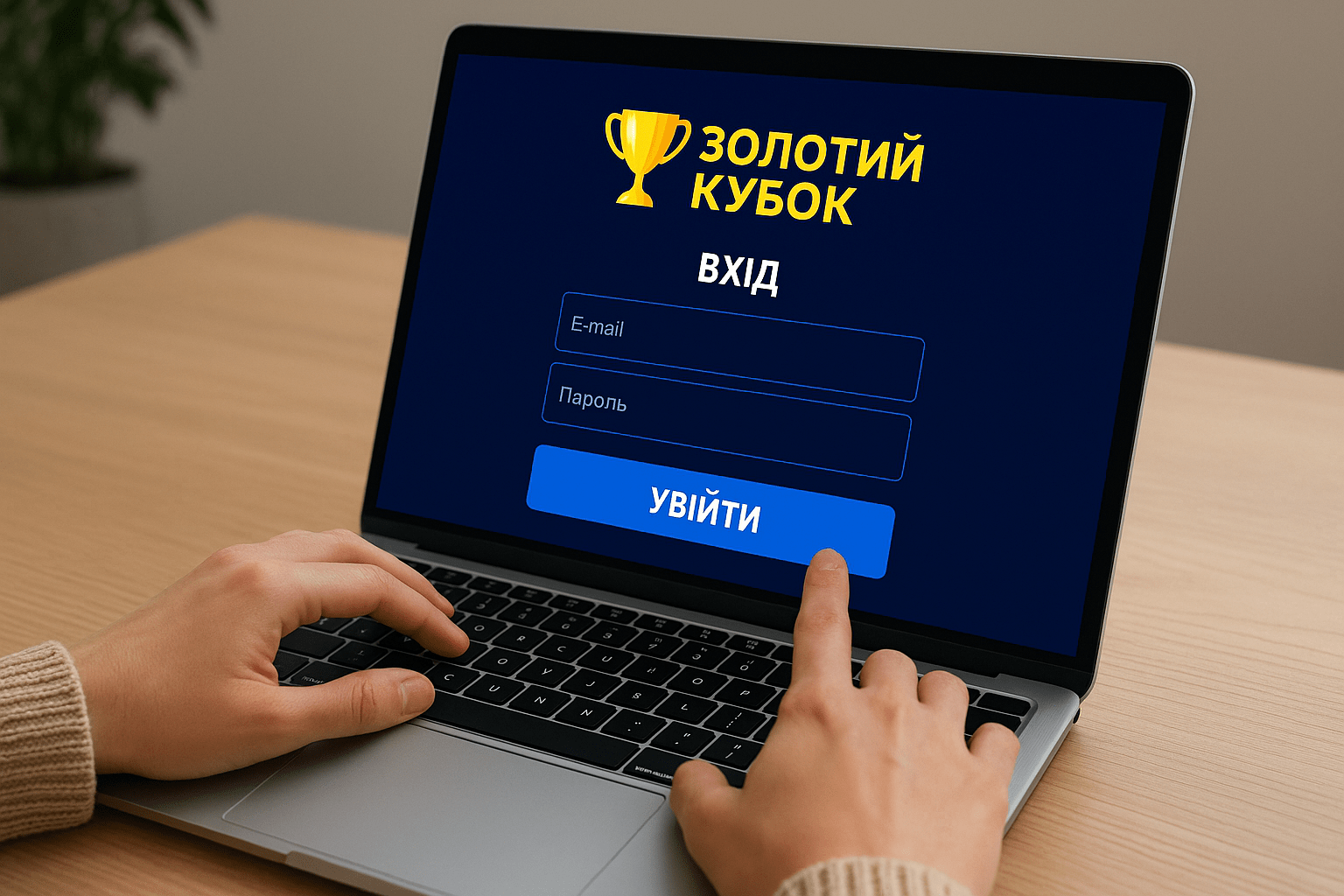 Золотий Кубок вхід